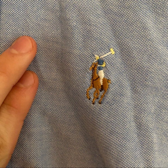 BARELY WORN Polo by Ralph Lauren button-up,Kids 14 - Picture 4 of 4